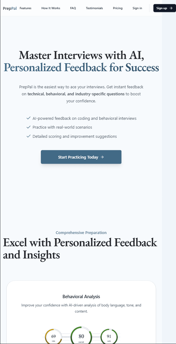 User-friendly interface